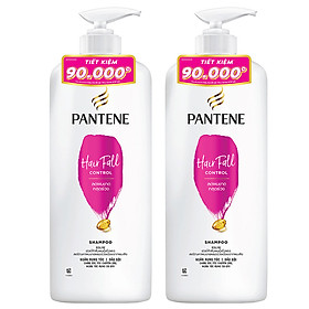 Combo 2 Dầu Gội Pantene Ngăn Rụng Tóc 1200ml