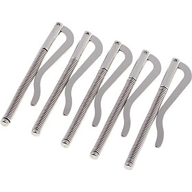 5 Bifold Tiền Clip Bar Tấm Da Thủ Công Tiền Mặt Mùa Xuân Kẹp