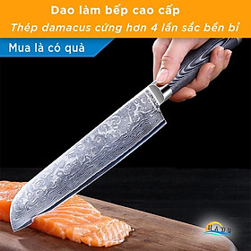 BÁO GIÁ Dao Làm Bếp Cao Cấp | Shopee Lazada Sendo Tiki mới nhất 64 Dao làm bếp cao cấp cứng hơn gấp 4 lần sắc bén bền bỉ tay cầm sợi thủy tinh êm thoải mái HADU