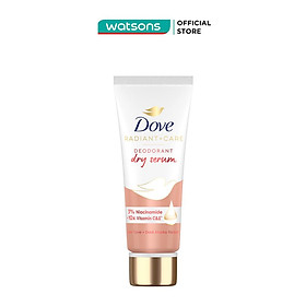 Kem Khử Mùi Dove Dry Serum Collagen & Vitamin E Dưỡng Sáng & Thu Nhỏ Chân Lông 40ml
