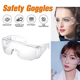 1/2/3/5/10PCS Safty Goggles Glasses Anti Fog Dust-proof Waterproof Anti-UV Adjustable Lightweight Protective Eyewear Protective Eye Protection Splash Goggles in Daily Life Hospitals Schools Factory