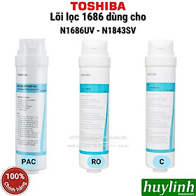 Lõi lọc nước Toshiba 1686 (1686-PAC - 1686-RO - 1686-C) dùng cho N1686UV và N1843SV - Hàng chính hãng