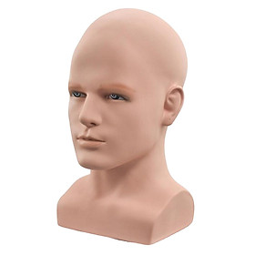 Male Mannequin Head Display Prop Display stand Hat Headset Stand Holder