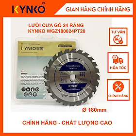 Mua LƯỠI CƯA GỖ 24 RĂNG KYNKO WGZ180024PT20 CHÍNH HÃNG GIÁ TỐT