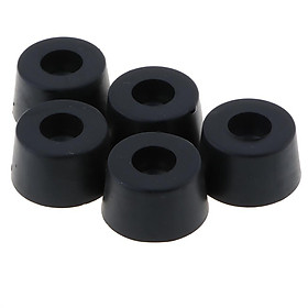 5 Pieces 33x19mm Cabinet Amplifier Speaker CD Isolation Rubber Feet Pad Base