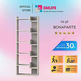 Mua Giá sách bằng gỗ thiết kế đẹp SMLIFE Bonaparte