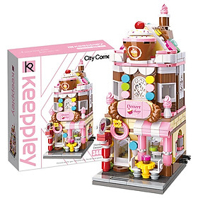 Đồ chơi lắp ráp Cửa hàng bánh ngọt Qman C0101 (344 chi tiết)