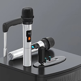Mua ROGTZ Bộ 2 Micro Cầm Tay Không Dây UHF Cho Trợ Giảng  Thông Báo  Karaoke  Phạm Vi 50m XXD H16L-2 - Hàng Nhập Khẩu