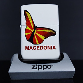 Bật Lửa Zippo 214 Macedonia Butterfly