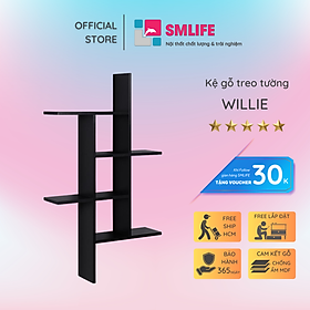 Mua Kệ gỗ trang trí trưng bày hiện đại SMLIFE Willie