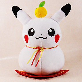 Gấu Bông Pikachu Lật Đật (30 Cm) Gb79 (Màu Trắng)