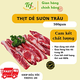Thịt dẻ sườn Truefood nhập khẩu 500g ăn nướng Chỉ giao hỏa tốc HN