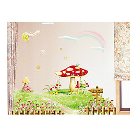 Decal hàng rào nấm EB99