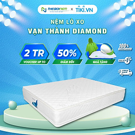 Nệm Lò Xo Vạn Thành Diamond 100x200x30cm