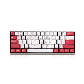 Bàn phím cơ không dây Dual Mode Newmen GM610 Cherry Profile 61 phím Hotswap, đa chế độ kết nối (Bluetooth 5.0,Cáp Type-C 2m, 2.4G), Keycap PBT Dye Sub,Led RGB đa hiệu ứng-Hàng chính hãng