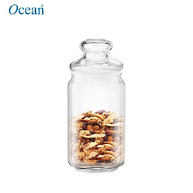 Bộ 3 hũ thủy tinh Ocean Pop Jar 1000ml nắp kính