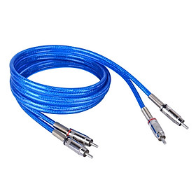 Professional 2 RCA Male to 2 RCA Male Audio Cable