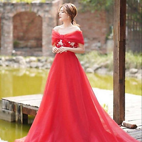 ĐẦM MAXI BẸT VAI PHỐI HOA THÊU NỔI SIÊU XINH - MS63Y - Size M/L đến 57kgMM MM
