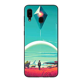 Ốp Lưng in cho Samsung A20 / A30 Mẫu Thế Giới Cổ Đại - Hàng Chính Hãng