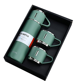 Mua Set Bình Giữ Nhiệt Inox 304 Dung Tích 500ml Tặng Kèm Ly Giữ Nóng Lạnh Lên Đến 12 Giờ