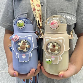 Mua Bình giữ nhiệt hình thú inox 600ml cho bé