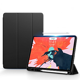 Bao da iPad Pro 12.9 inch 2018 ESR Rebound Pencil Slim Smart Case (Có khe cắm bút Apple Pencil) _ Hàng Nhập Khẩu