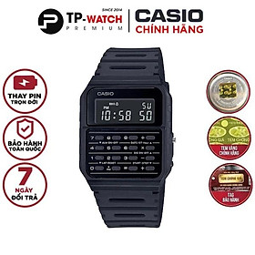 Đồng hồ nam dây nhựa Casio Standard chính hãng CA-53WF-1BDF
