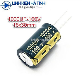 Mua Tụ hóa 100V 1000UF 1000UF 100V kích thước 18x30mm
