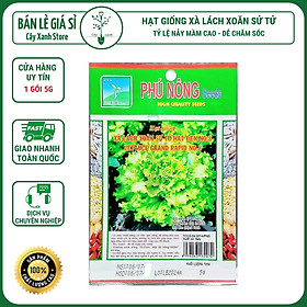 Mua Hạt Giống Rau Xà Lách Xoăn Sư Tử Hạt Đen Chịu Nhiệt  Dễ Trồng - Phú Nông Seeds