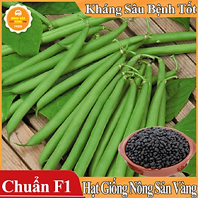 Hình ảnh Hạt giống Đậu Cove Hạt Đen Dễ Trồng ( Gói 20 Gram ) - Nông Sản Vàng