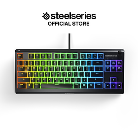 Bàn phím gaming có dây SteelSeries Apex 3 TKL led RGB, 20 triệu clicks