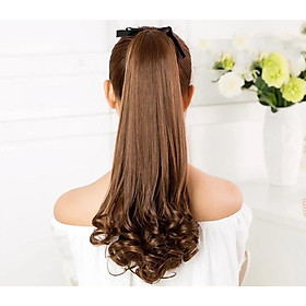 Tóc Giả Cột Xoăn Đuôi 58cm