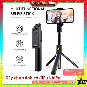 Mua Gậy selfie stick Integrated Tripod Q07 bluetooth - Gậy tự sướng chụp hình  quay phim  livetream