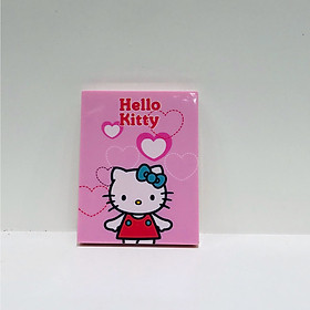 Gương kèm lược chữ nhật Hello Kitty
