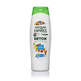 DẦU GỘI DETOX LÀM MỀM TÓC DÀNH CHO DA ĐẦU NHỜN INSTITUTO ESPANOL DETOX EXTRA SOFT SHAMPOO 750ml