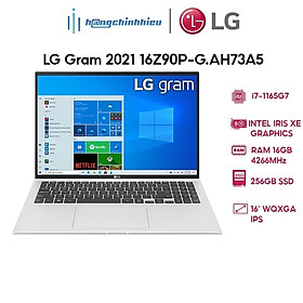 Mua Laptop LG Gram 2021 16Z90P-G.AH73A5 i7-1165G7 | 16GB | 256GB | 16  WQXGA | Win 10 Hàng chính hãng