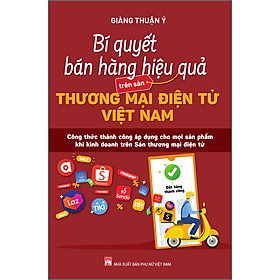 Sách Bí quyết bán hàng hiệu quả trên sàn thương mại điện tử Việt Nam