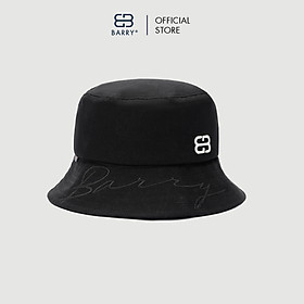 Mũ Bucket Hat Logo thêu BARRY phong cách Unisex dành cho nam nữ - BU11122