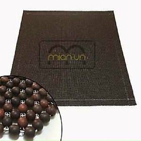 Mua Chiếu hạt gỗ Trắc Mộc hạt 1 8cm - Chiếu gỗ Mian.vn ( video   hình thật )