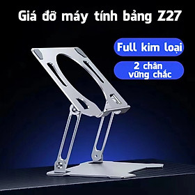 Mua Giá đỡ máy tính bảng hợp kim nhôm cao cấp Z27 Kê đa năng gấp gọn điều chỉnh được độ cao hàng nhập khẩu