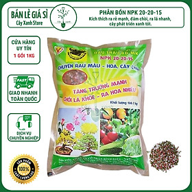 Mua PHÂN BÓN NPK ĐẦU TRÂU 3 MÀU NPK 20 20 15 Bình Điền