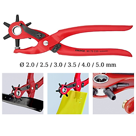 Mua Kìm bấm lỗ da quay vòng KNIPEX - 90 70 220