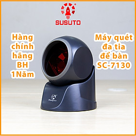 Mua MÁY QUÉT MÃ VẠCH CÓ DÂY ĐA TIA ĐỂ BÀN SC-7130-1D (Hàng chính hãng)