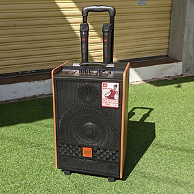 Mua Loa kéo di động JBZ J2 - Bass 2.5 tấc - Loa kéo 2 đường tiếng công suất mạnh mẽ - Thiết kế nhỏ gọn  sang trọng - Tặng kèm 2 micro không dây - Đầy đủ kết nối Bluetooth 4.0  AUX  USB  SD card  cổng 6 ly kết nối micro - Có remote - Hàng chính hãng