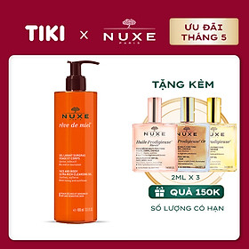 Gel rửa mặt và tắm toàn thân Nuxe Rêve de Miel® 400ml