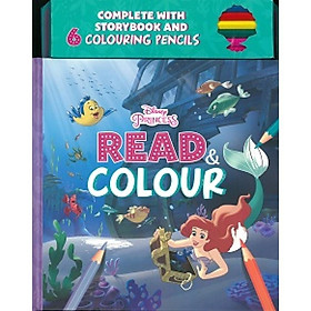 Hình ảnh Disney Princess Ariel: Read & Colour - Disney Công chúa Ariel: Đọc và tô màu ver 2