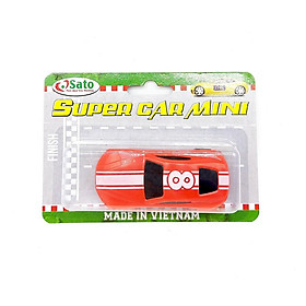 Đồ chơi ô tô siêu xe báo tố mini nhiều màu sắc(sato05)