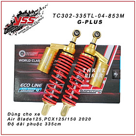 Phuộc YSS Air Blade 125 150, PCX G-PLUS TC302-335TL-04-853M