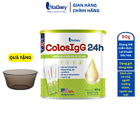 TPBS ColosIgG 24h dạng gói 90g giúp tăng đề kháng, miễn dịch, giảm bệnh vặt cho bé - VitaDairy