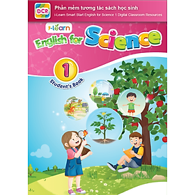 Hình ảnh sách [APP] i-Learn Smart Start English for Science 1 - Ứng dụng phần mềm tương tác sách học sinh